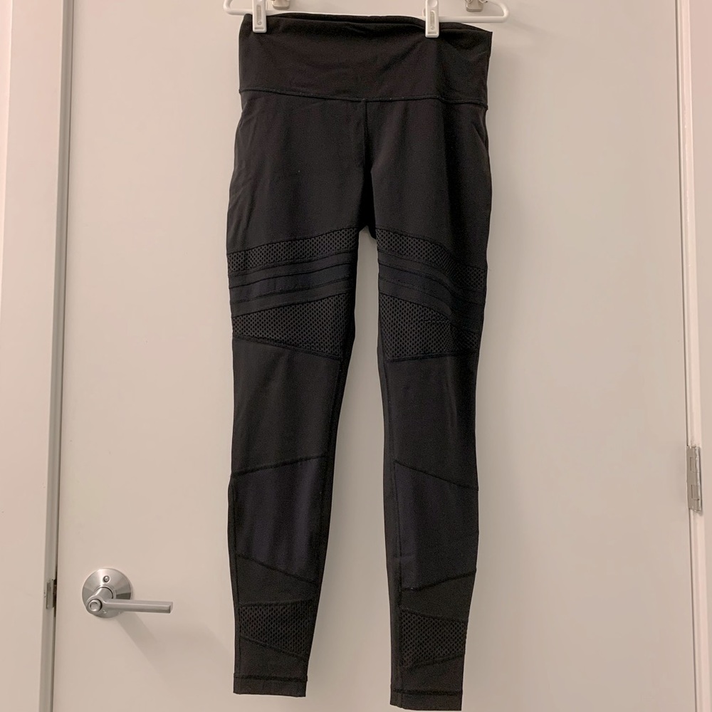lululemon Wunder Under HR Mix and Mesh leggings
